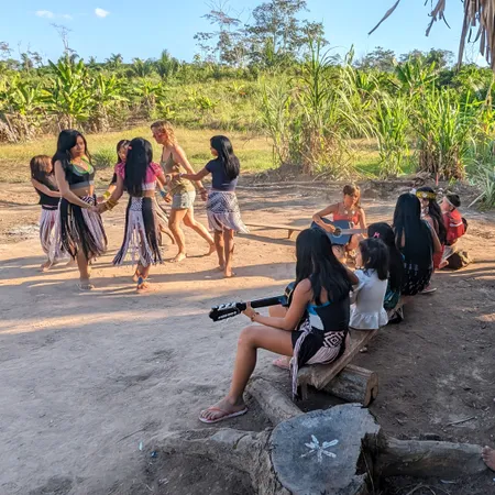 Huni Kuin women dancing